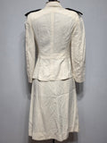 NNC Navy Nurse White Uniform Set Jacket & Skirt <br> (B-33" W-26" H-32")