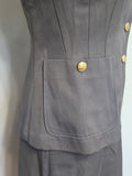 Women's Civil Defense Jacket & Skirt <br> (B-36" W-26" H-35")