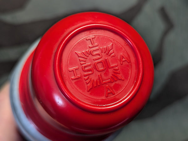 German Isola Thermos With Bakelite Lid