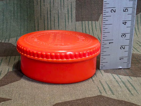 Orange Bakelite Kienzle Container