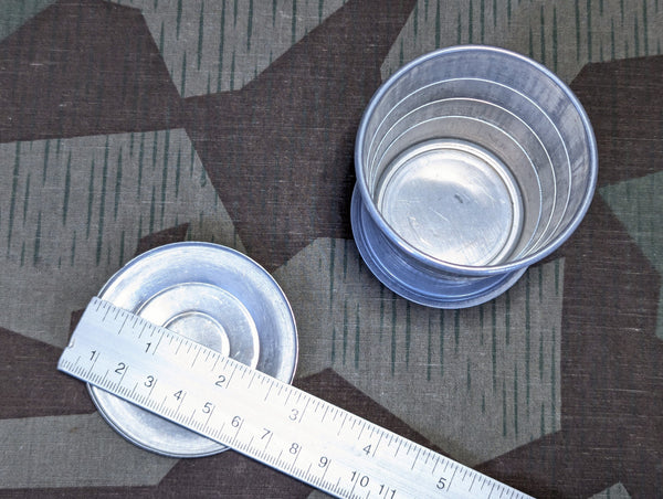 Collapsible Aluminum Cup and Lid