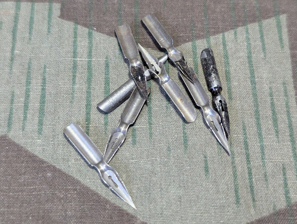 Lot of 6 Small Pen Nibs No 66 Iserlohn