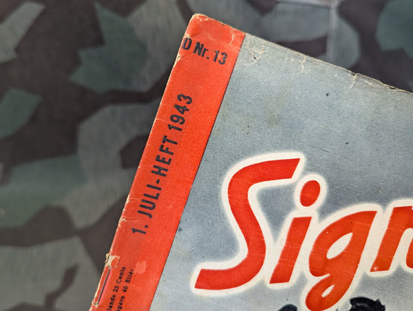 1 July 1943 Signal Magazine in German Nr. 13 Misprint