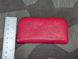 German Red Leather Pocket Hygiene Kit DRP