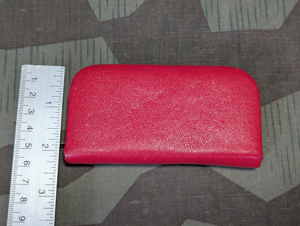 German Red Leather Pocket Hygiene Kit DRP