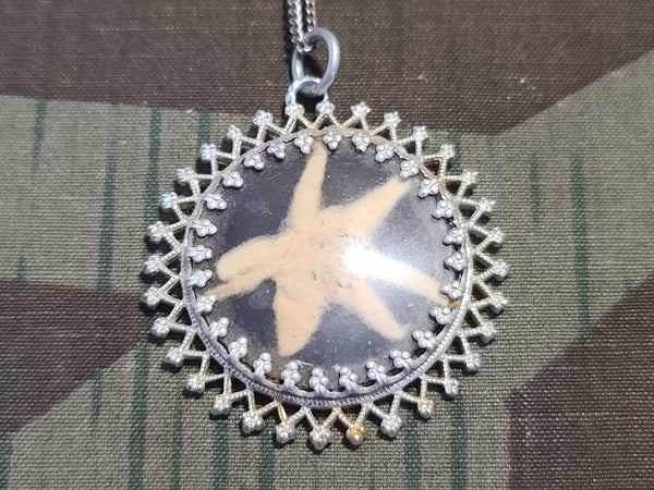 Edelweiss Pressed Flower Necklace