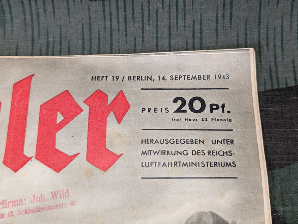 Der Adler Magazine 14 September 1943 Heft 19