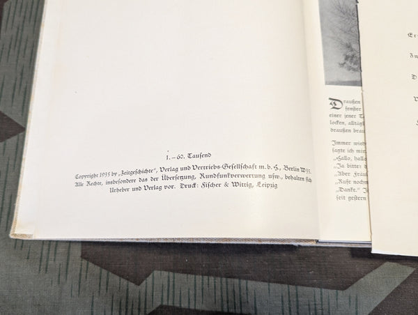Deutschland Ich Liebe Dich Book 1935 AS-IS