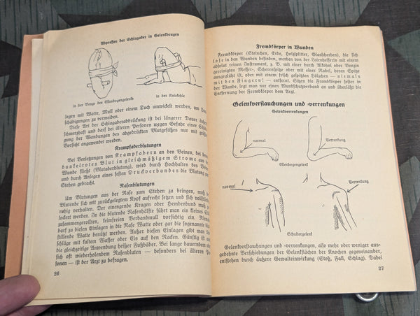 Erste Hilfe Luftschutz Book