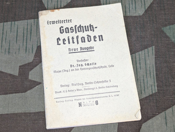 Soldier's Gas Warfare Booklet and Leaflet