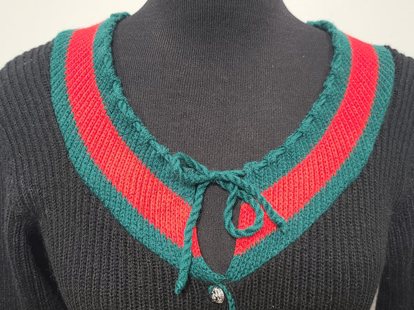 German Traditional Knit Cardigan Sweater (BDM) (Medium/Large)