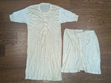 German Undershirt and Boxer Shorts Set (Soft Artificial Silk)