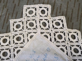 East German NVA Souvenir Doily