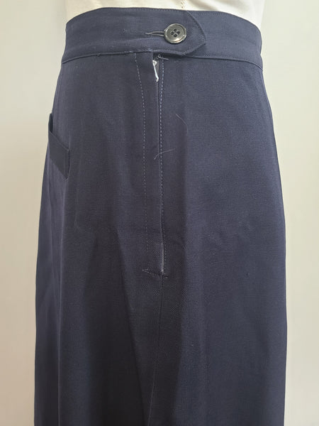 Navy WAVES Uniform: Jacket and Skirt <br> (B-38" W-31" H-42")