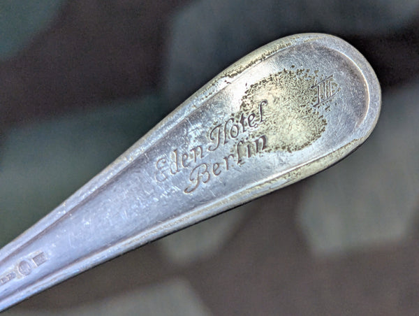 Spoon From the Eden Hotel in Berlin