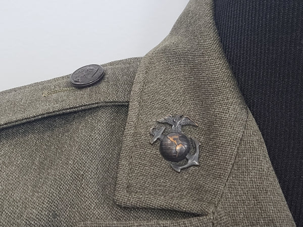 Women's Marine Corps Uniform Jacket and Skirt Named <br> (B-35" W-25" H-34")