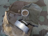 VM37 Peoples Gas Mask With Carrying Bag Reichsbahn