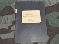 Fluchtenbuch - Escape Records For Kr.Gef.Arb.Kdo.No.416