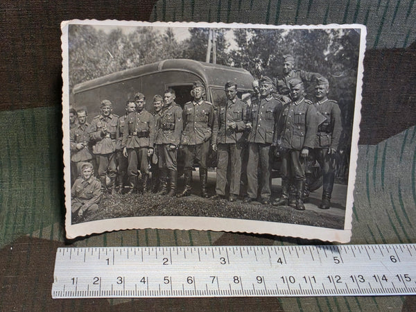 Lot of 8 Soldiers Photos Vati 1941/1942