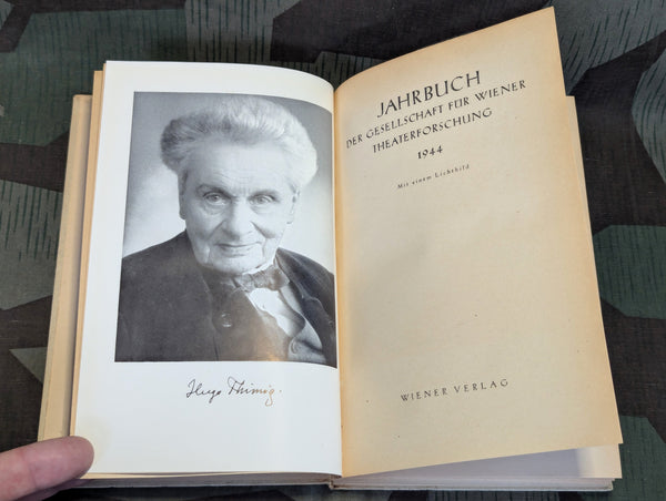 1944 Vienna Theater Research Studies Year Book