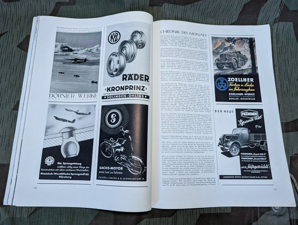 Motor Schau Magazine April 1942 Heft 4