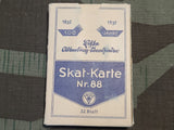 Original German Skat Nr.88 Playing Cards 1932 ASS
