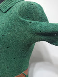 Green Knit Top and Skirt Set <br> (B-36" W-26" H-36")