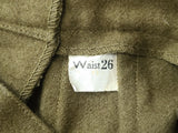 Women's Wool Trouser Liner Size 12R 1945 (26" Waist)