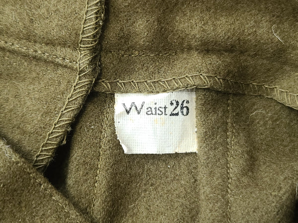 Women's Wool Trouser Liner Size 12R 1945 (26" Waist)