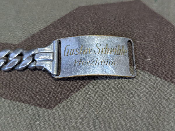 Gustav Scheible Pforzheim ID Bracelet 490580