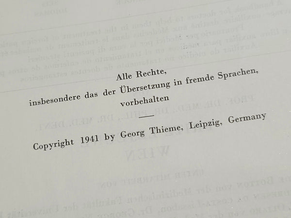 Die Brücke 1941 Doctor's Handbook in 6 Languages