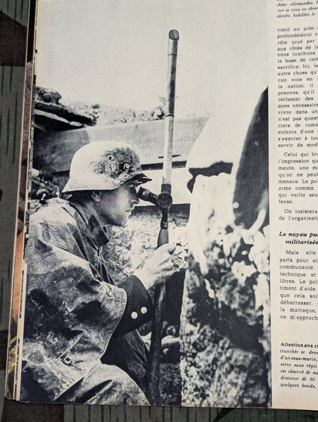 2 October 1942 Signal Magazine in French No. 20 (Schutzpolizei)