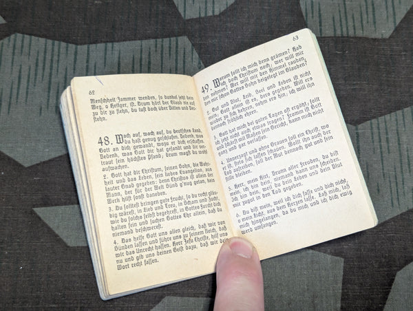 Soldier's Protestant Evangelical Feldgesangbuch
