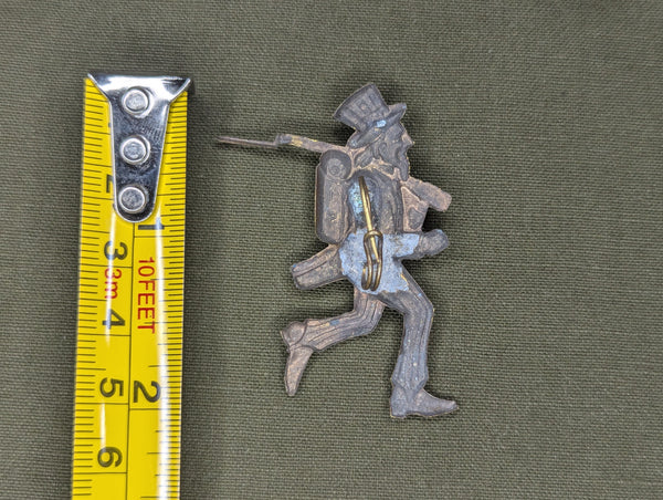 Uncle Sam Goes to War Pin