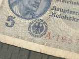Fünf Reichsmark Note