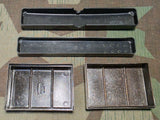 German Hygiene Kit in Gray Leather Case Bakelite Pieces