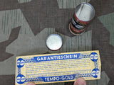 1935 Schleussner Tempo Gold Film Canister