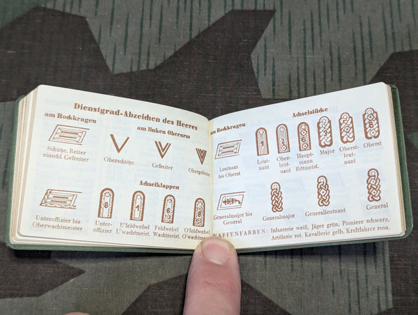 1936 Pocket Calendar Unused