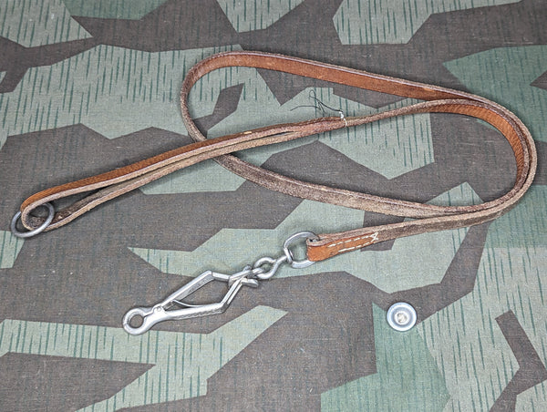German Leather Dog Leash