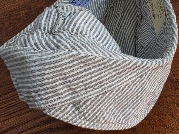 WAVES Seersucker Garrison Cap (Size 21)