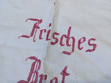 Frisches Brot Bread Bag Embroidered