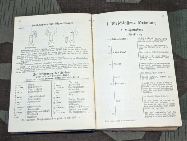 Das Kommandobuch WWI Infantry Manual 1915