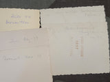 Lot of 7 Soldiers Photos from 1939 / 1940