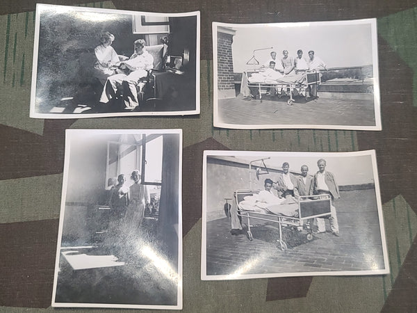 Soldiers in Lazarett Lot of 13 Photos