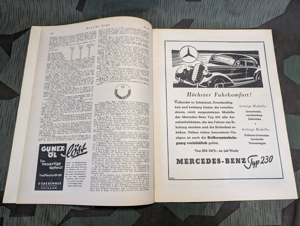 Deutsche Jagd Hunting Magazine July 1939 Nr.16