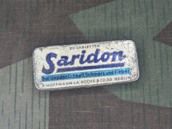 Saridon Pill Tin For Pain and Fever