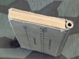 1938 Austrian Military Pocket Calendar Book