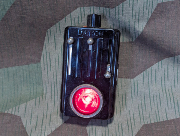 Daimon Flashlight Leather and Wire Button Loop
