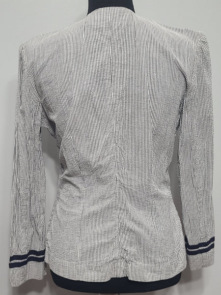 Navy WAVES Officer's Seersucker Jacket <br> (38" Bust)