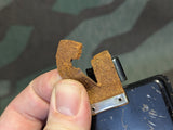 Daimon Wehrmacht Flashlight Damaged Leather Button Loop